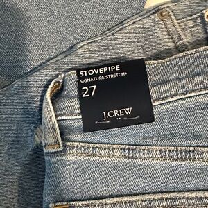 J. Crew Women's Light Blue Straight Leg Jeans